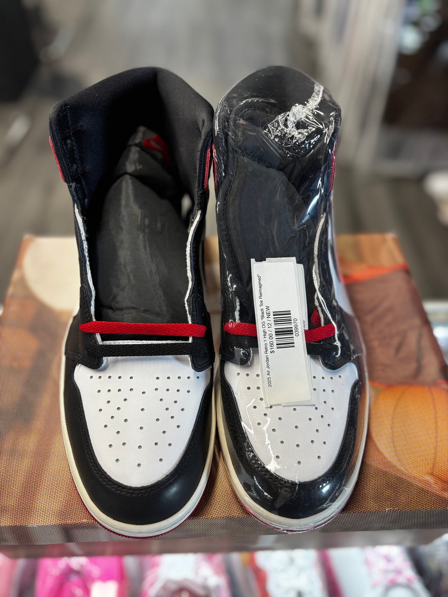 2025 Air Jordan Retro 1 High OG "Black Toe Reimagined"