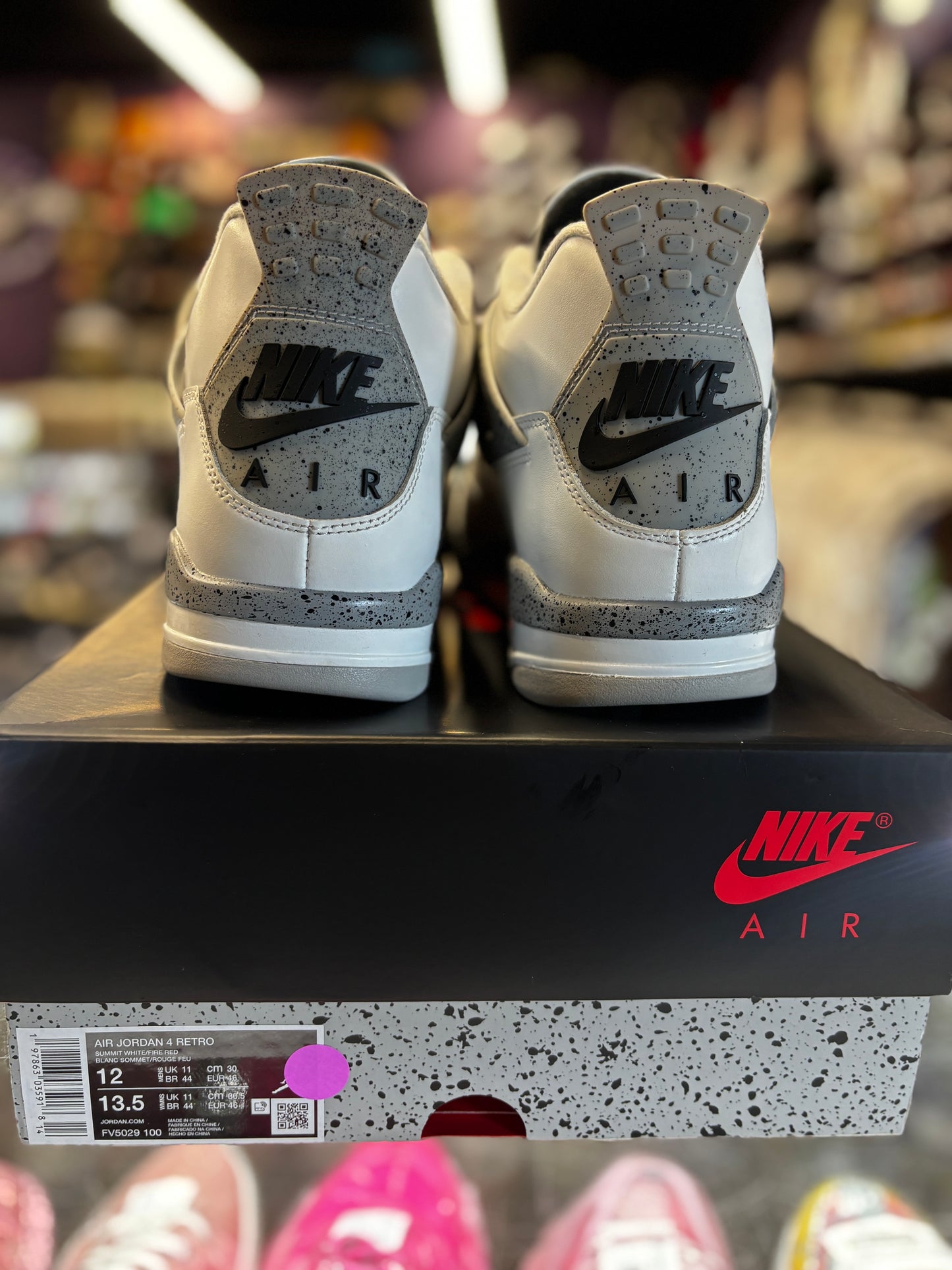 2025 Air Jordan Retro 4 "White Cement"