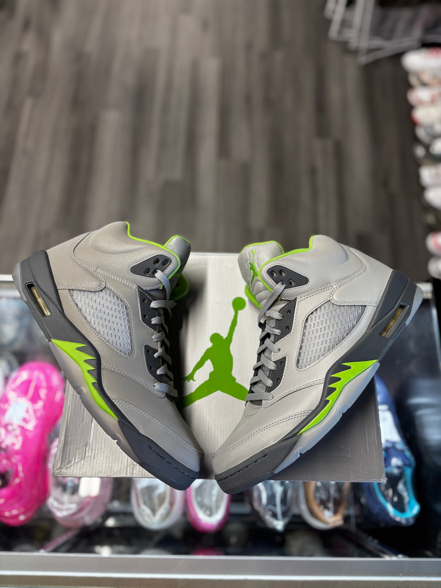 2022 Air Jordan Retro 5 "Green Bean"