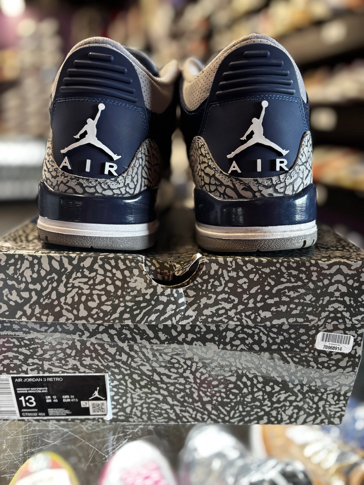 2021 Air Jordan Retro 3 "Georgetown"