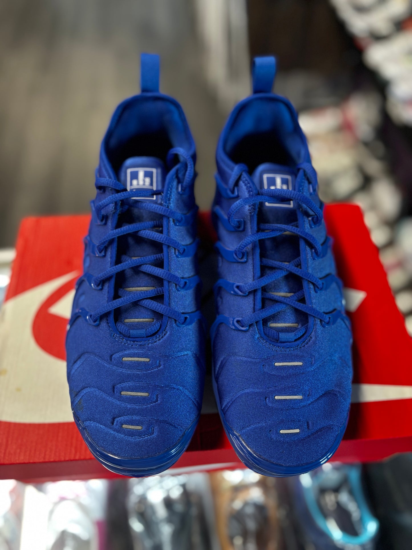Nike Air VaporMax Plus "Game Royal Metallic Silver"