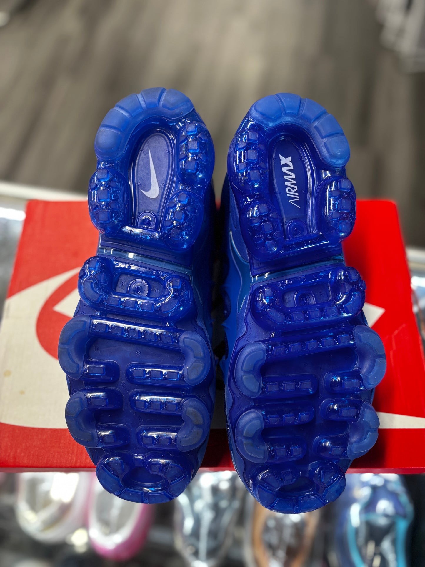 Nike Air VaporMax Plus "Game Royal Metallic Silver"
