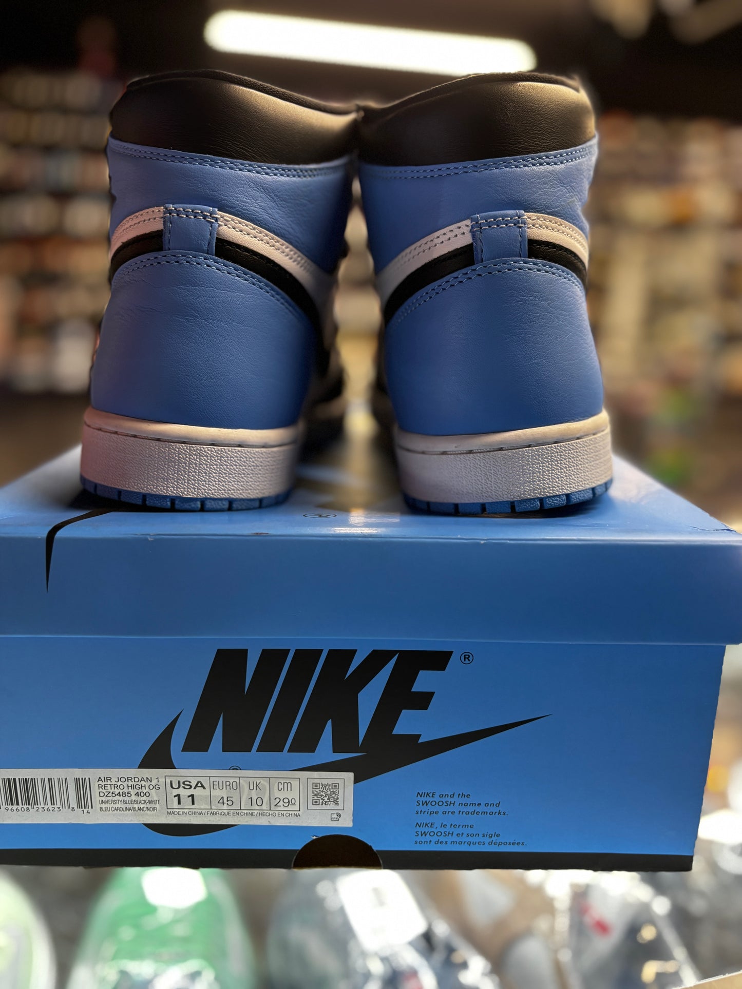 2023 Air Jordan Retro 1 High OG "UNC Toe"