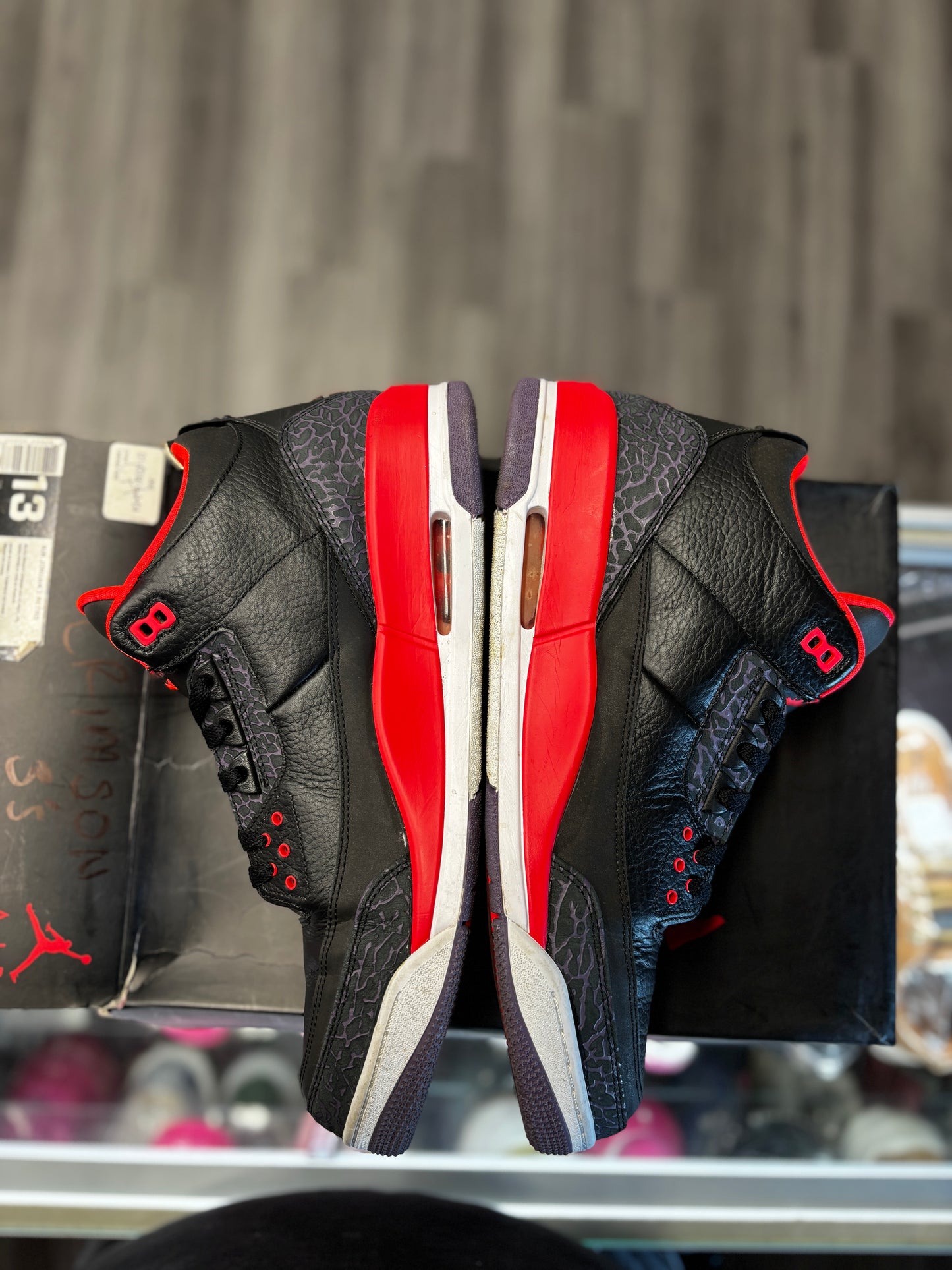 2013 Air Jordan Retro 3 "Crimson"