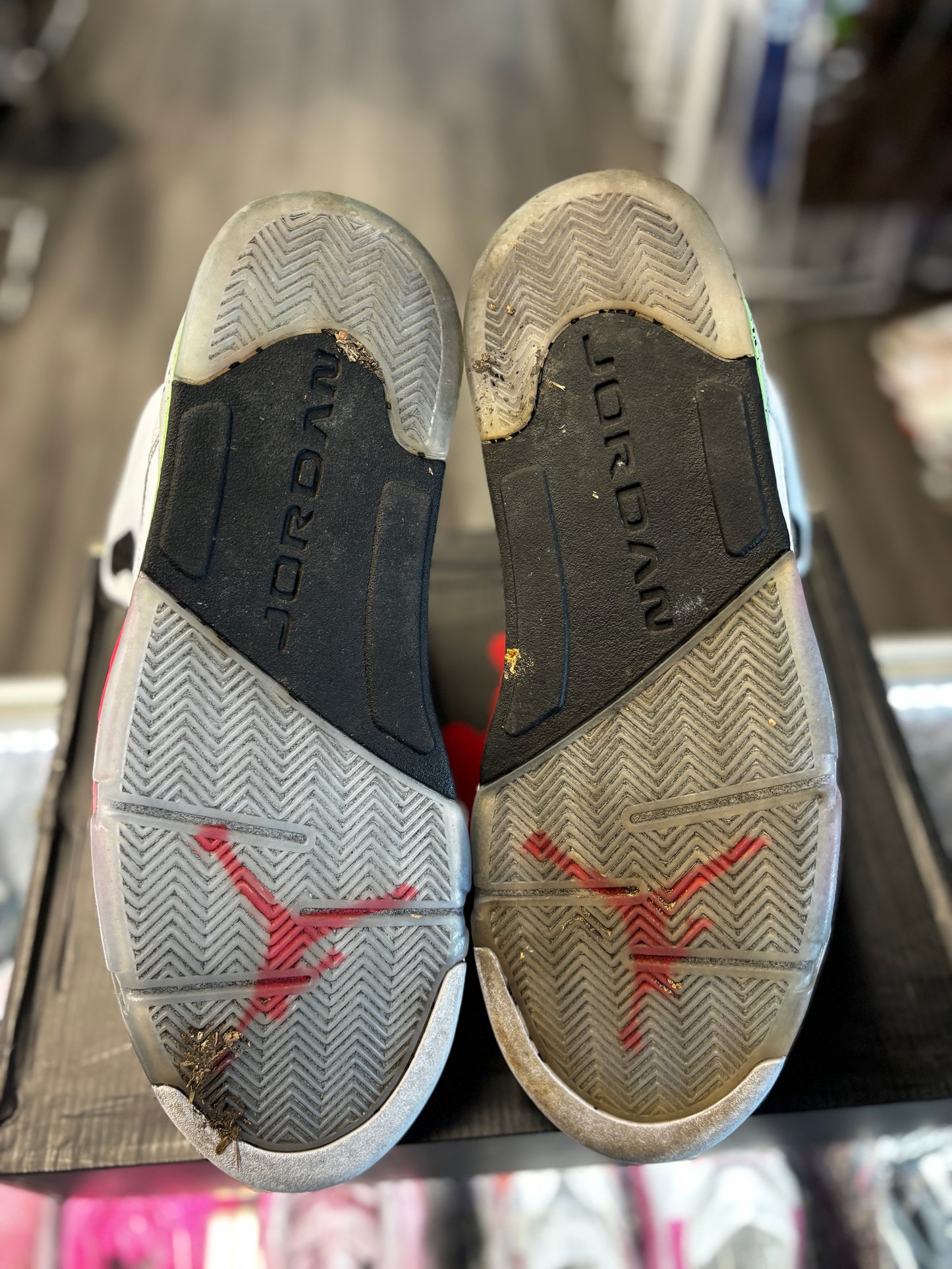 2015 Air Jordan Retro 5 "Poison Green"