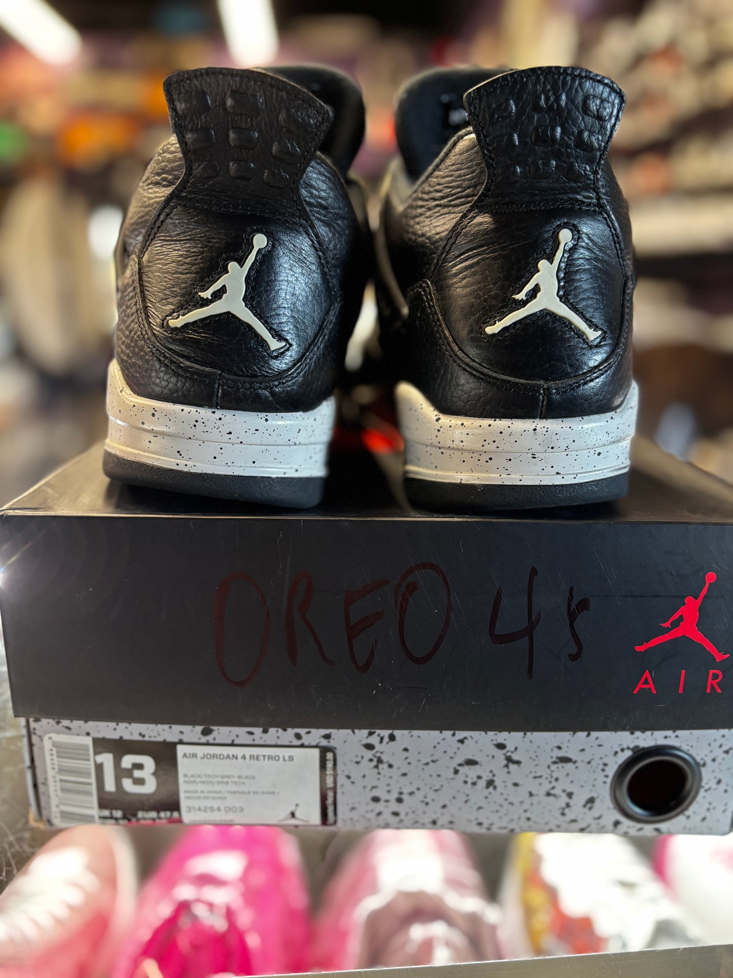 2015 Air Jordan Retro 4 "Oreo"