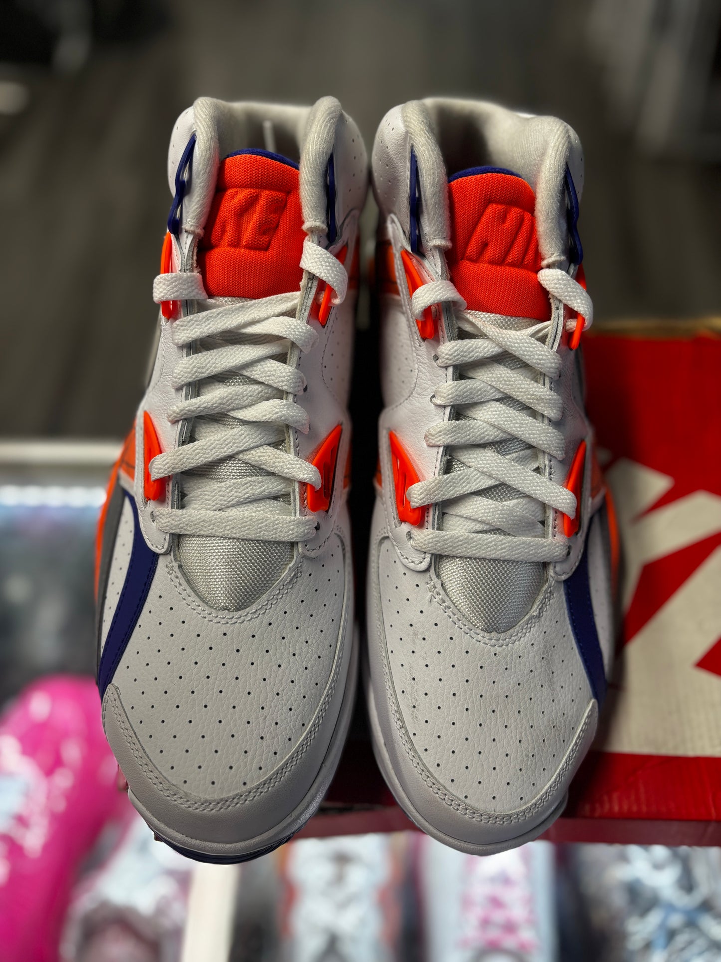 2013 Nike Air Trainer SC High Premium QS "Ohio State"