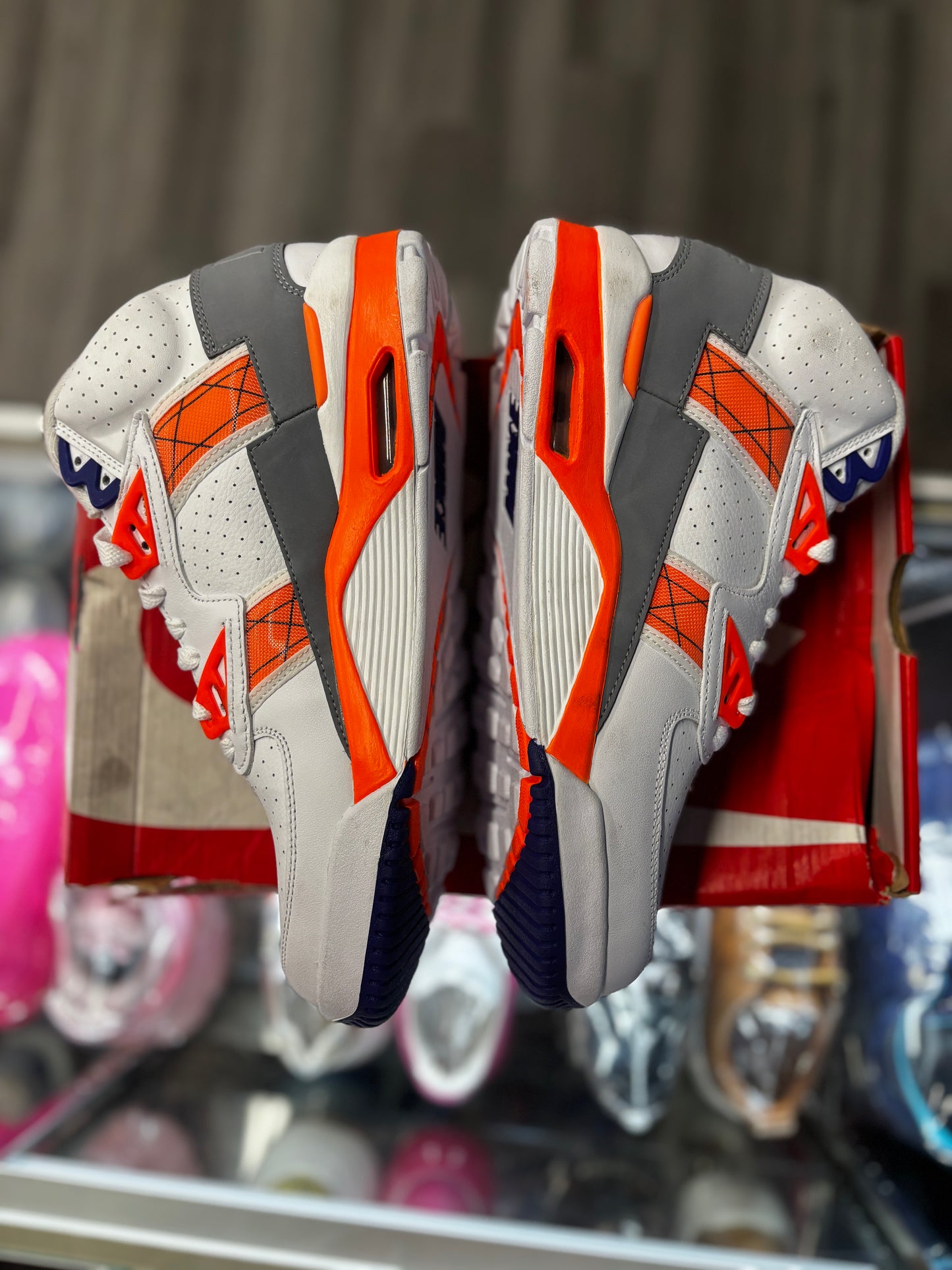 2013 Nike Air Trainer SC High Premium QS "Ohio State"