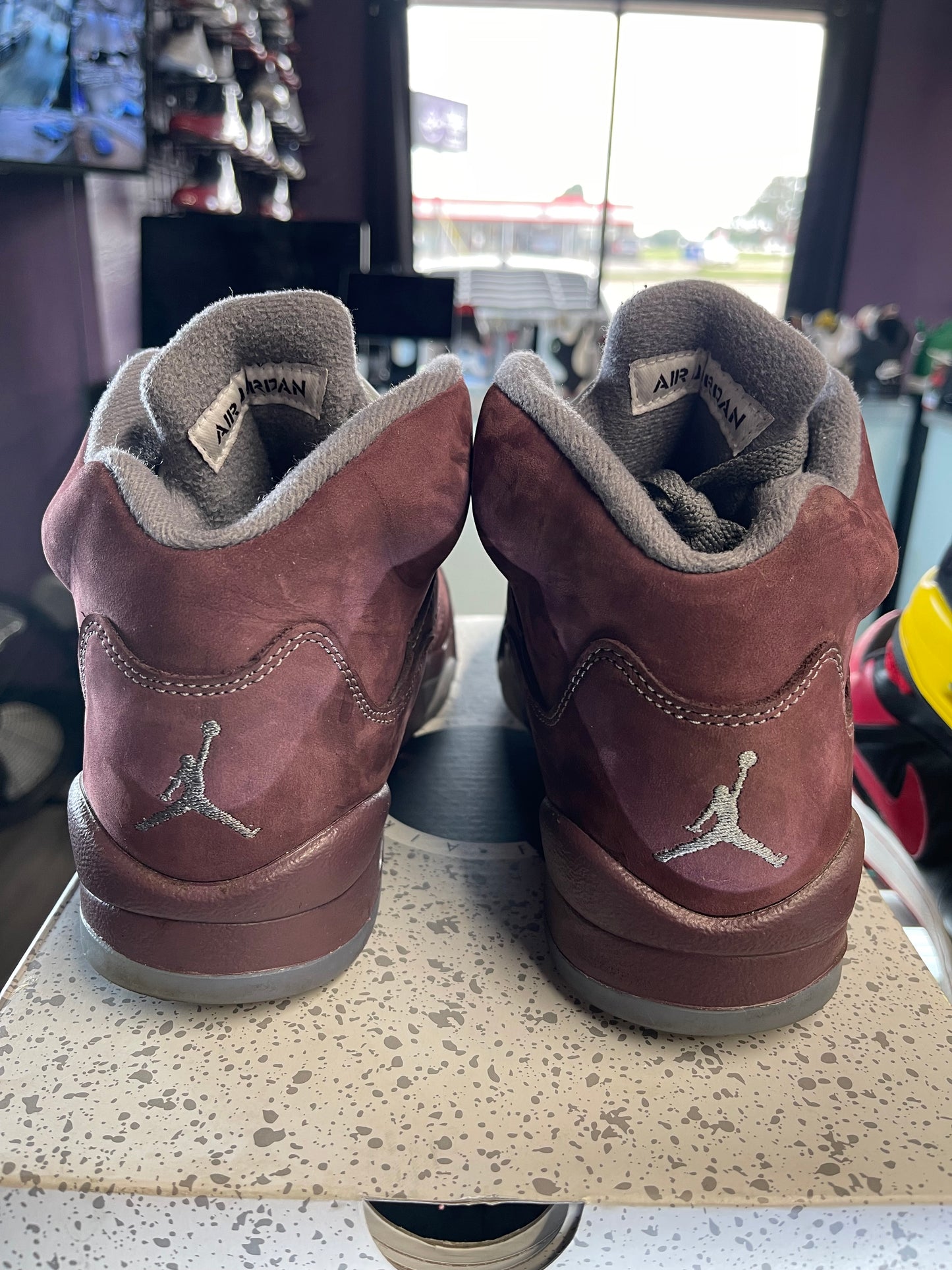 2023 Air Jordan Retro 5 "Burgundy" (GS)