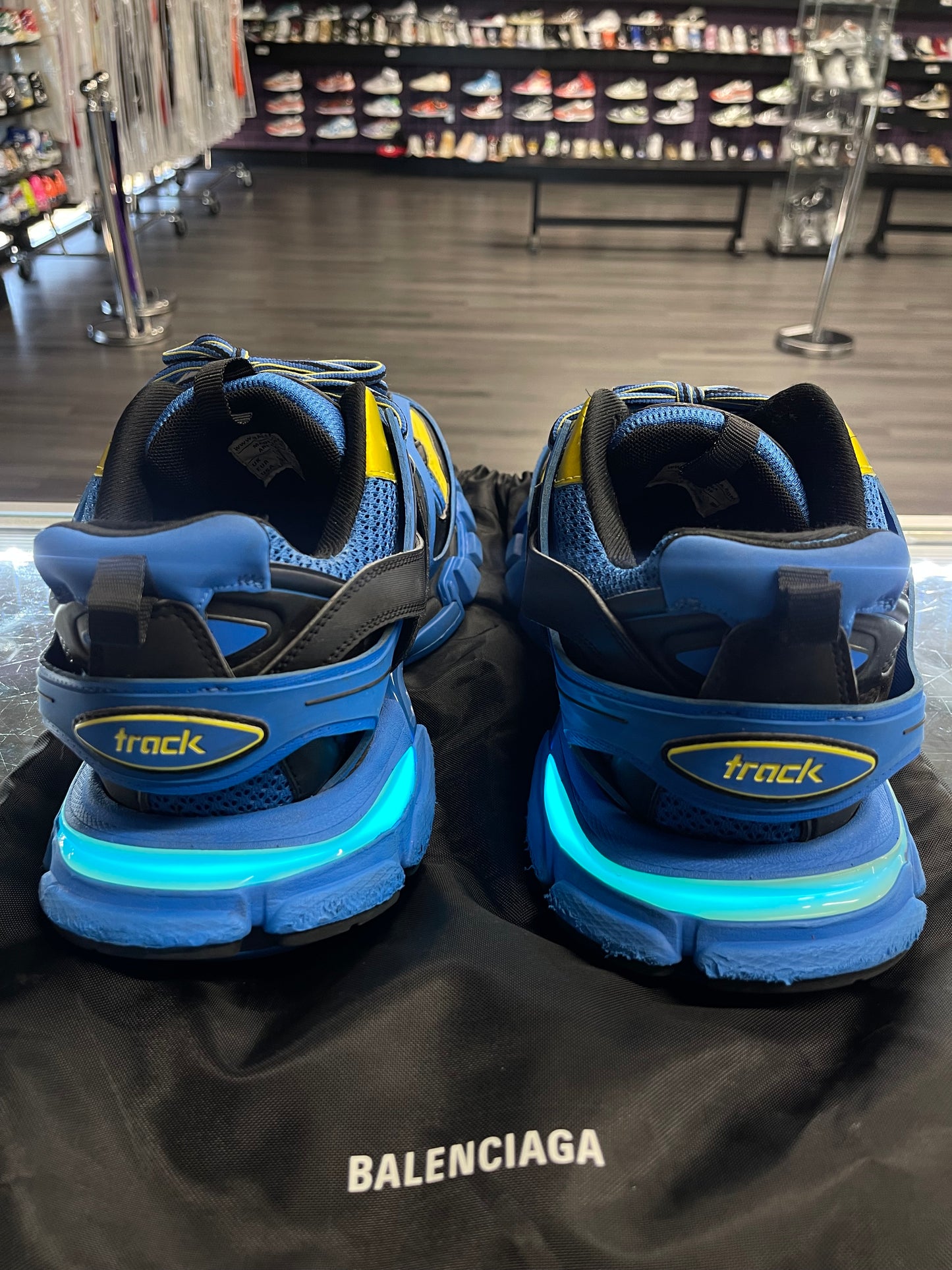 Balenciaga Track LED "Blue/Yellow