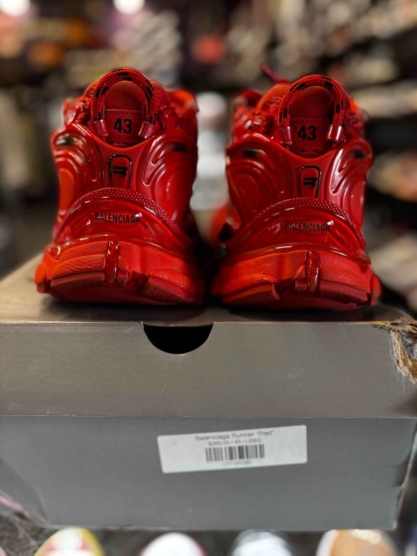 Balenciaga Runner "Red"