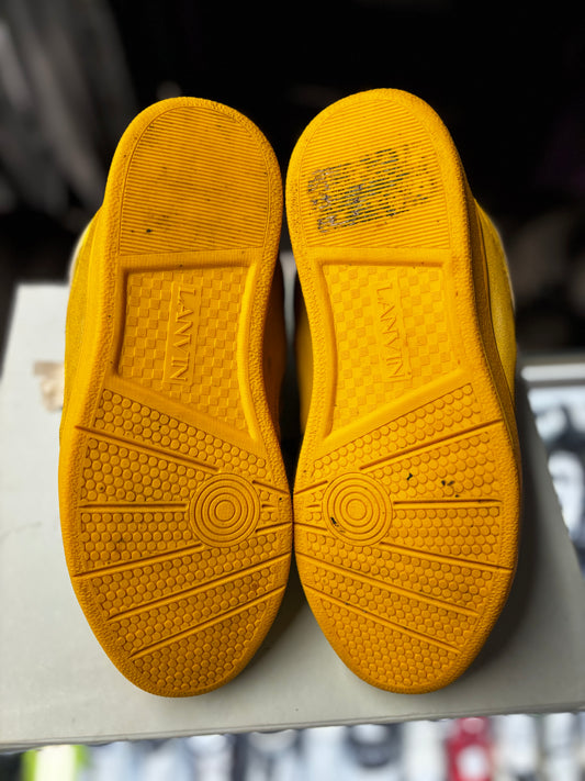 Lanvin Curb Sneaker “Yellow/White”