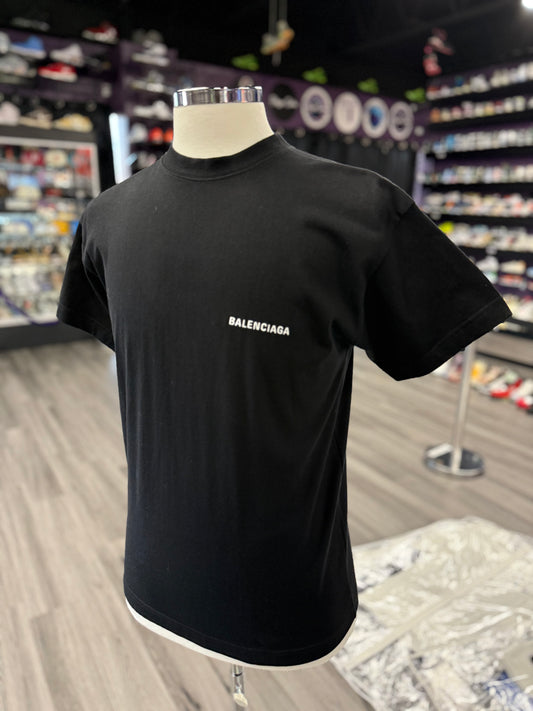 Balenciaga Embroidery Shirt "Black"