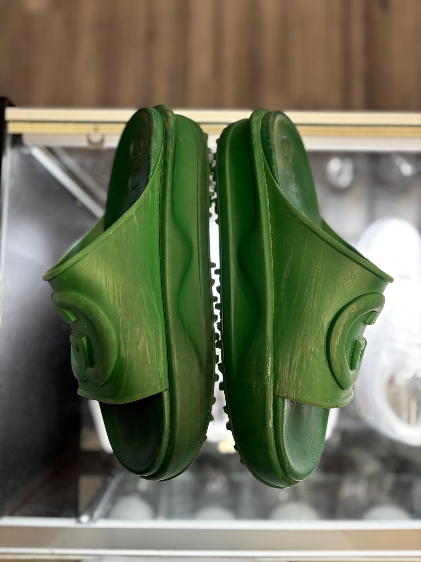 Gucci Slides Interlocking G "Green"
