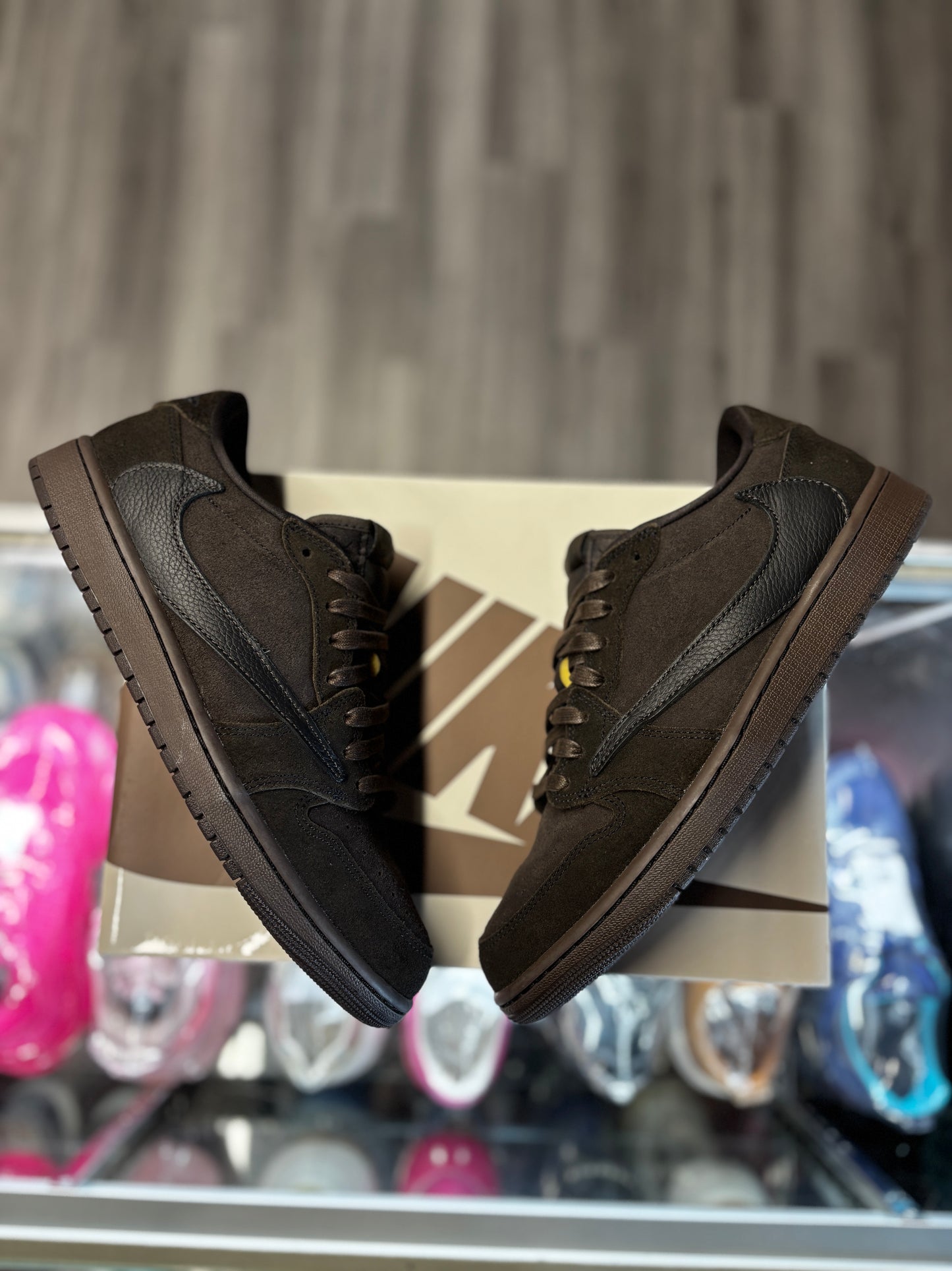 2024 Air Jordan Retro 1 Low "Travis Scott Velvet Brown"