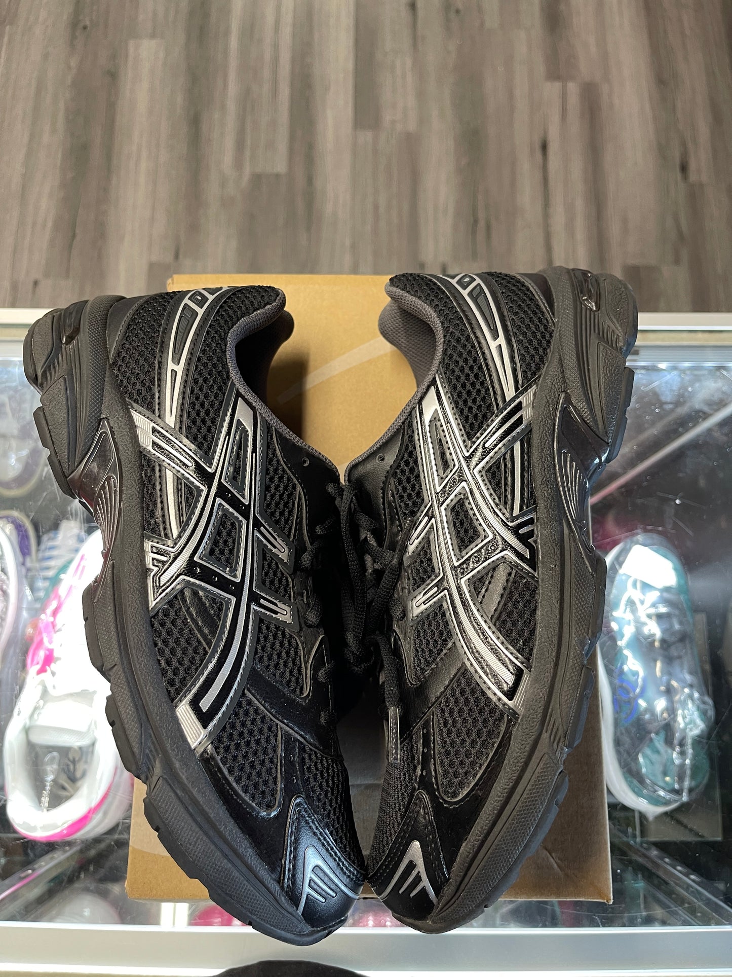 2023 ASICS Gel-1130 "Black Pure Silver"