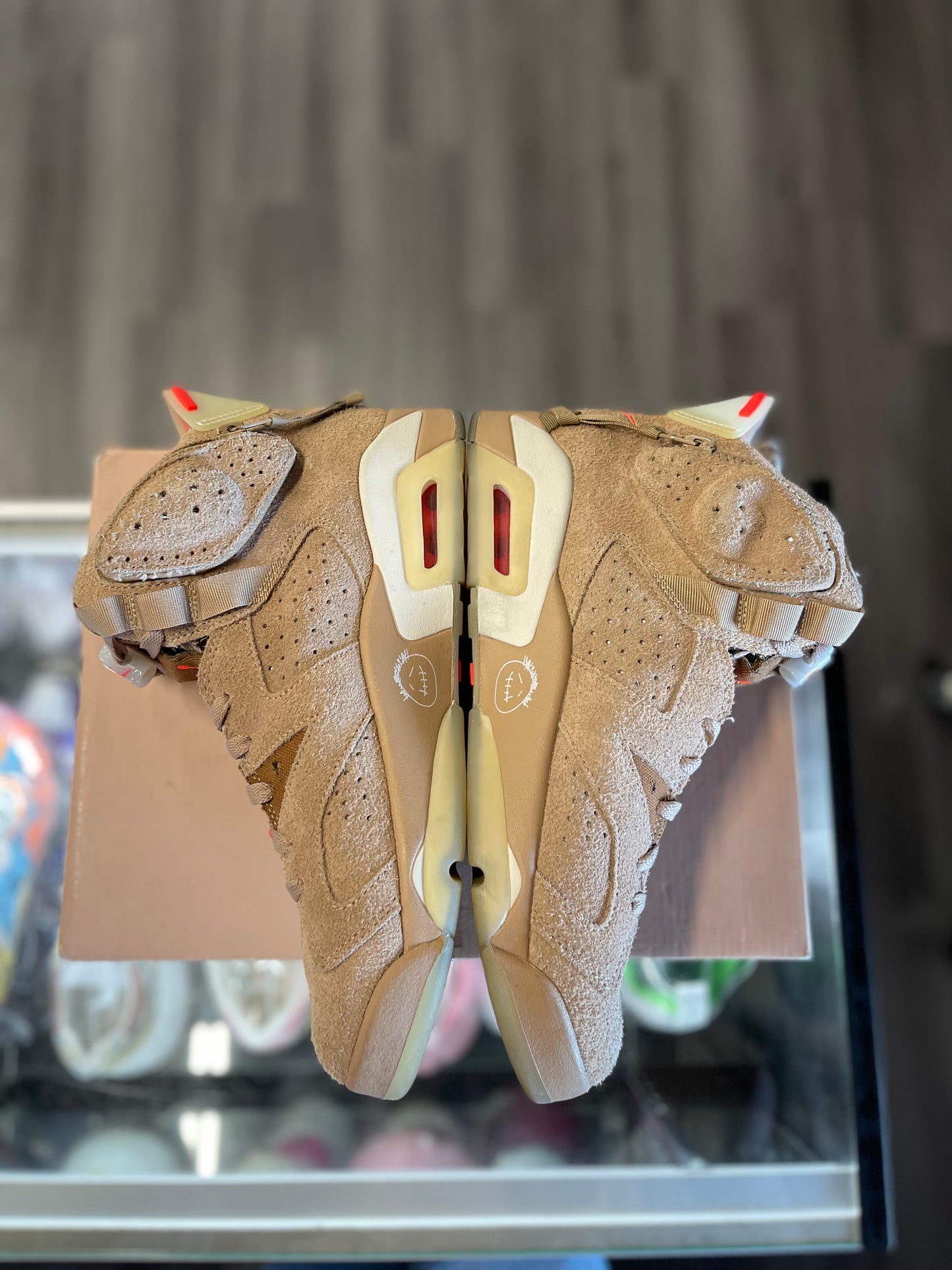 2021 Air Jordan Retro 6 "Travis Scott British Khaki"