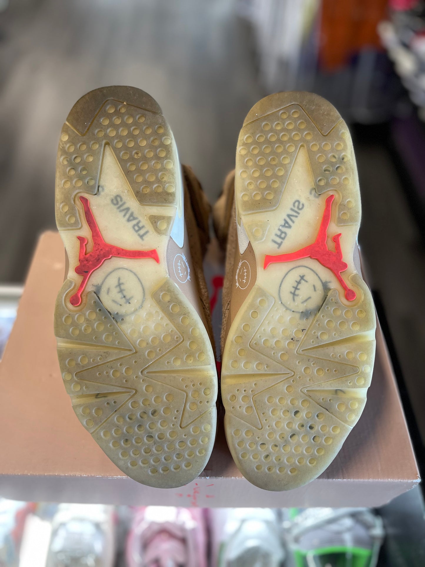 2021 Air Jordan Retro 6 "Travis Scott British Khaki"