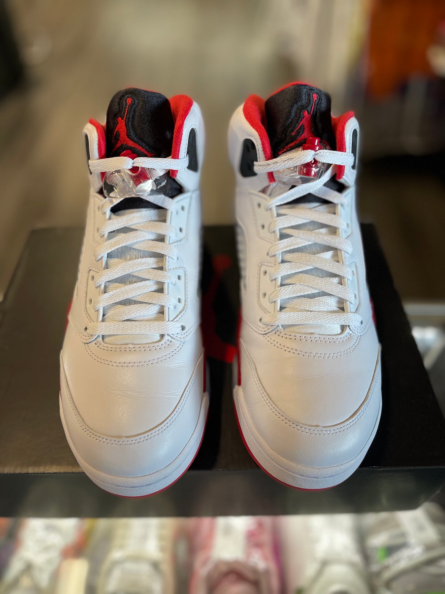 2025 Air Jordan Retro 5 "Fire Red Black Tongue"