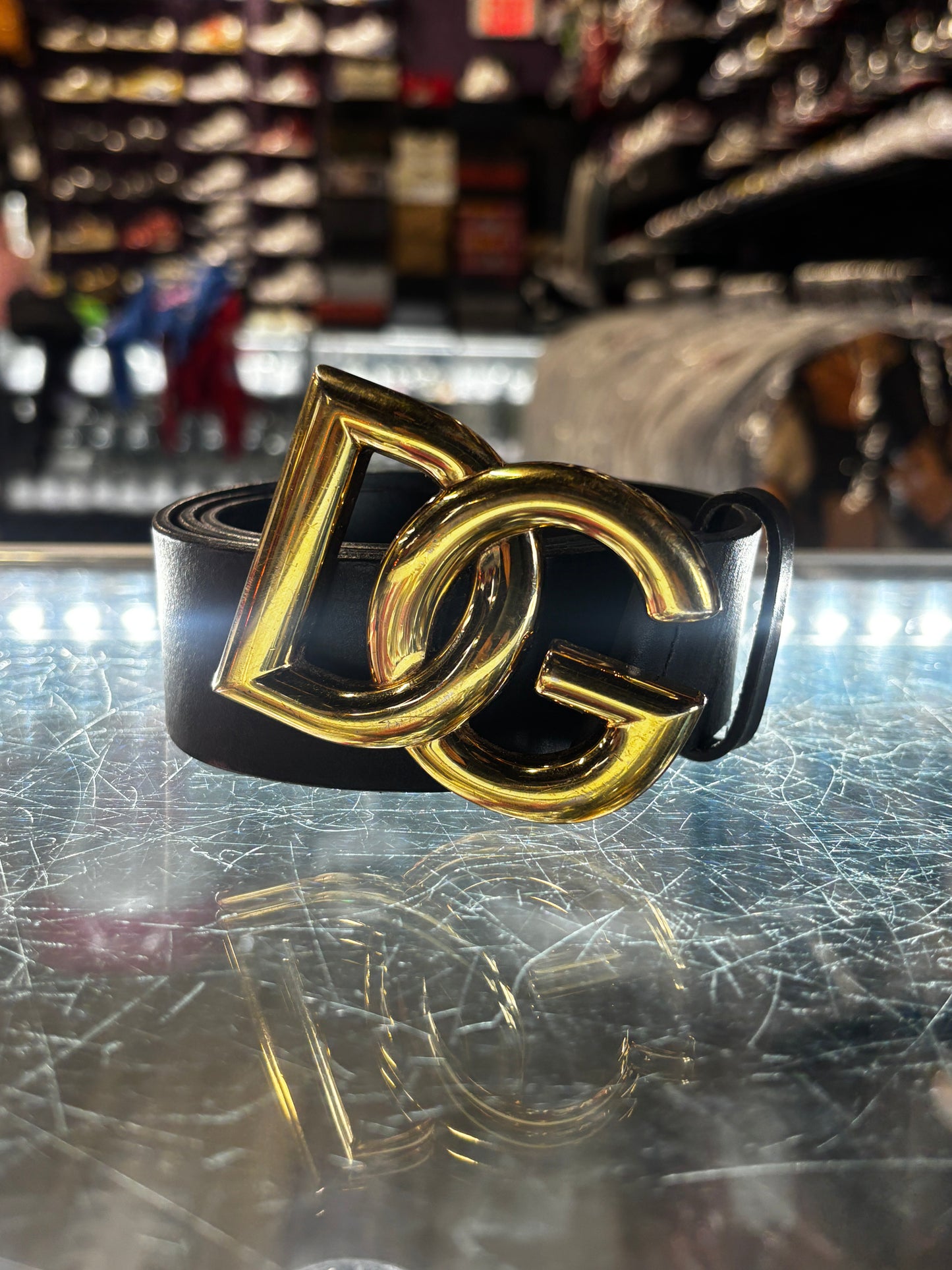 Dolce Gabbana Belt "Black/Gold"