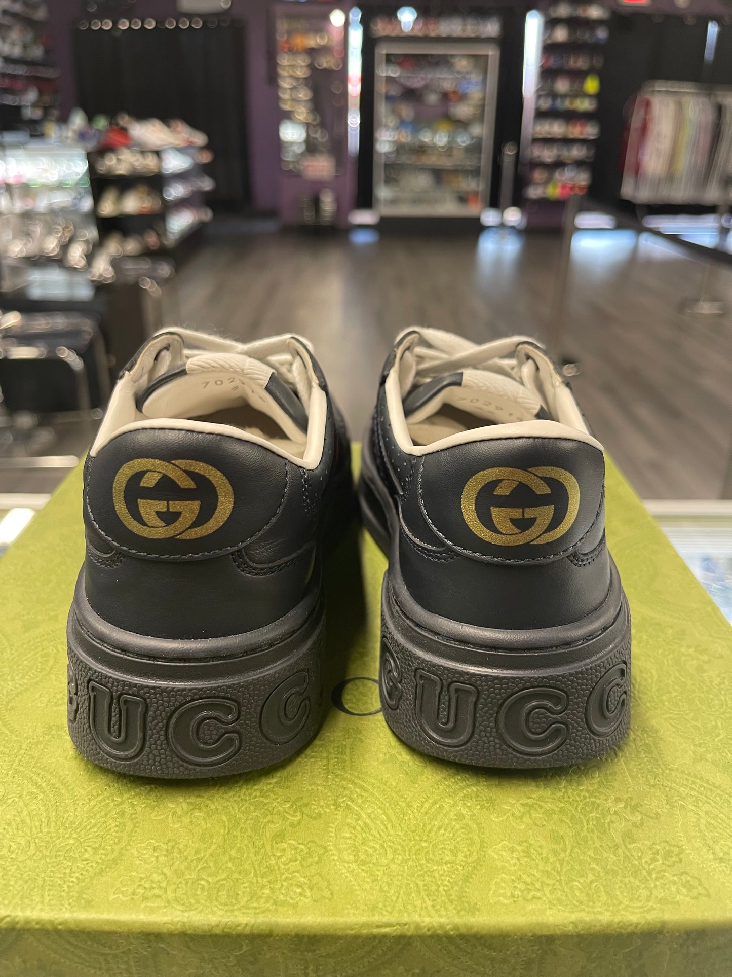 Gucci Low Canvas "Navy"