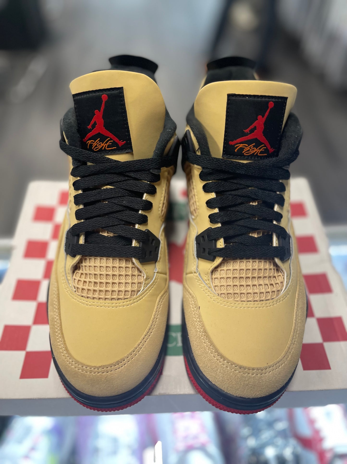 2025 Air Jordan retro 4 "Pizza" (GS)