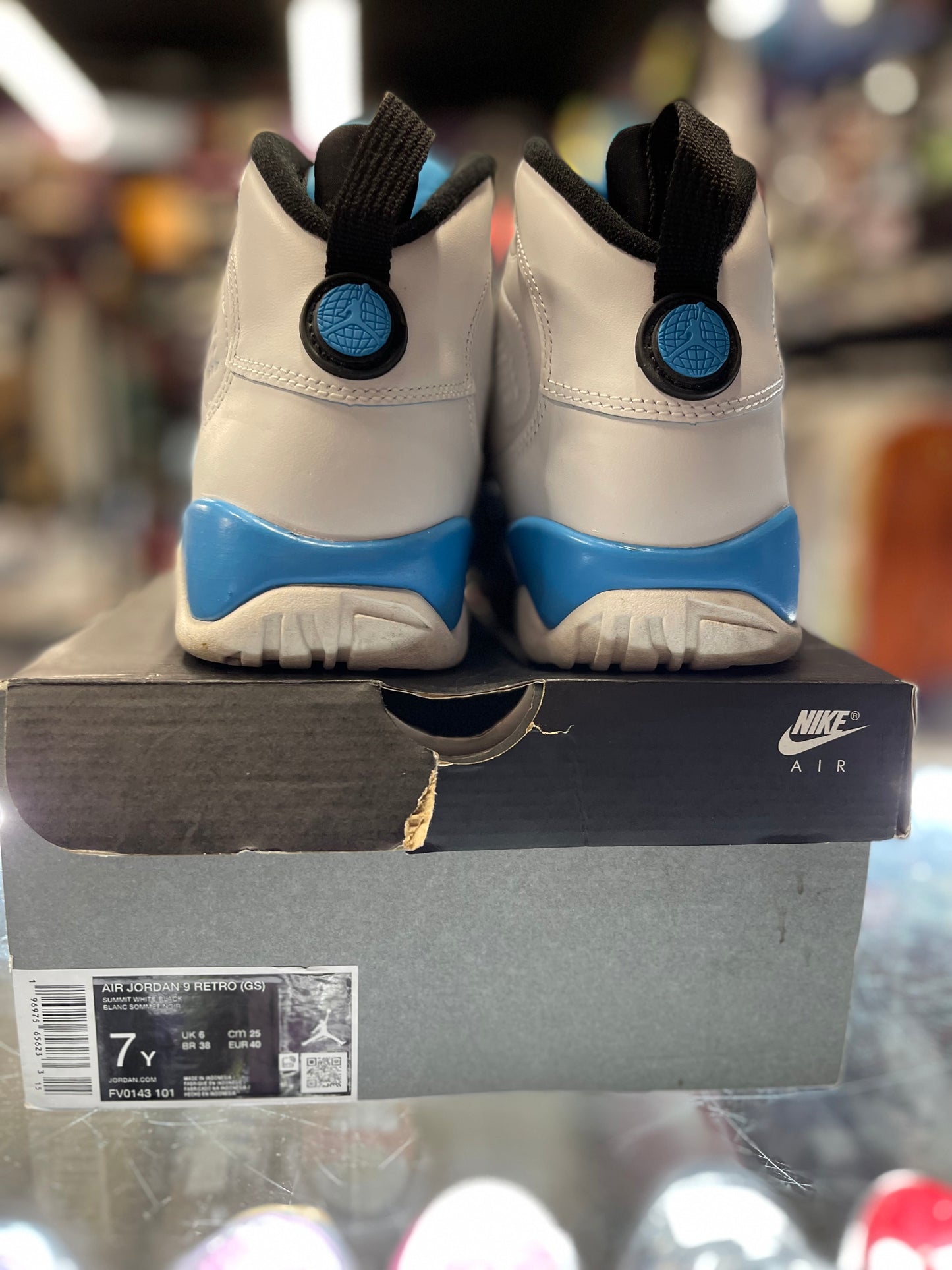 2024 Air Jordan Retro 9 "Powder Blue"(GS)