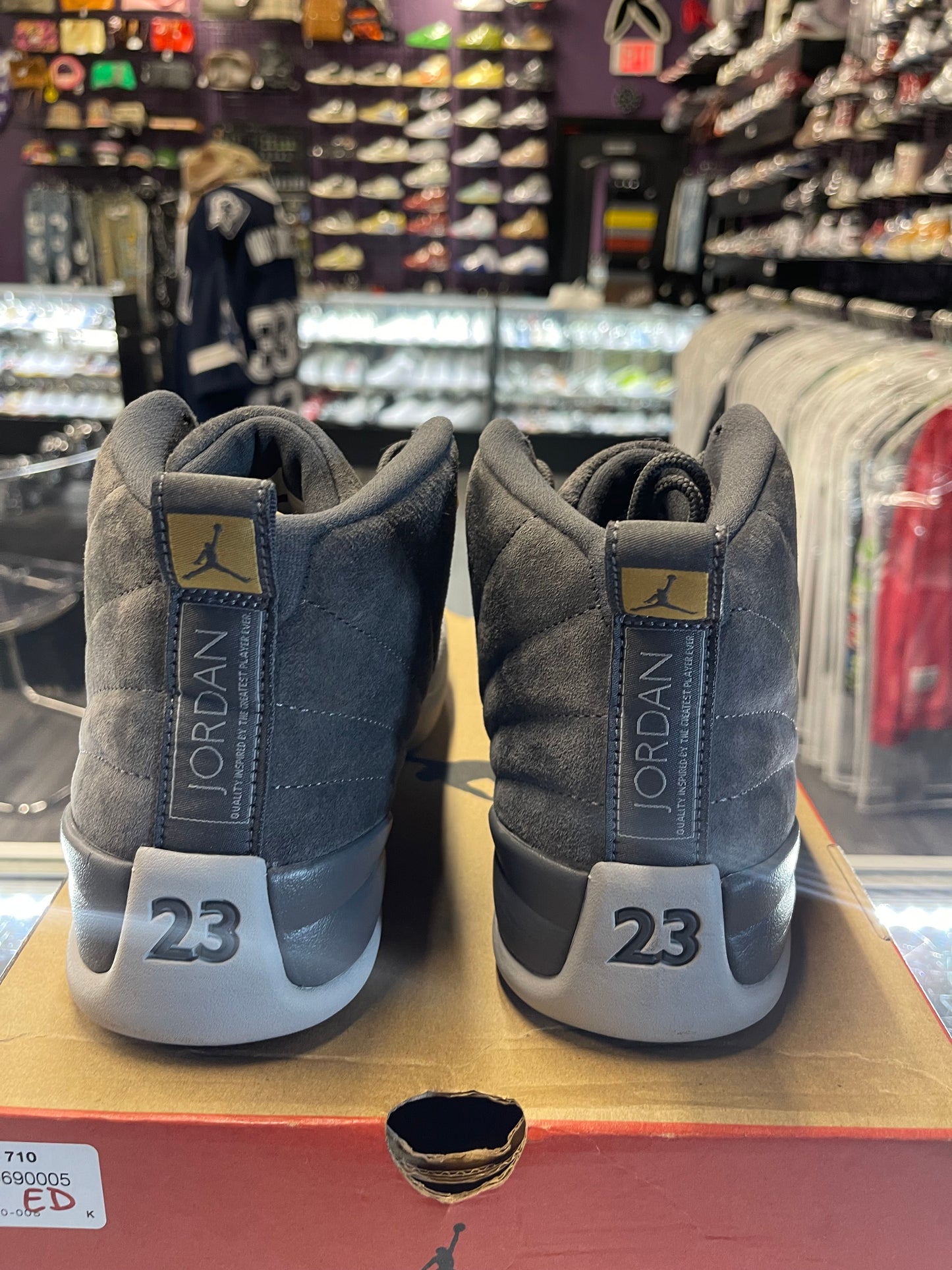 2017 Air Jordan Retro 12 "Dark Grey"