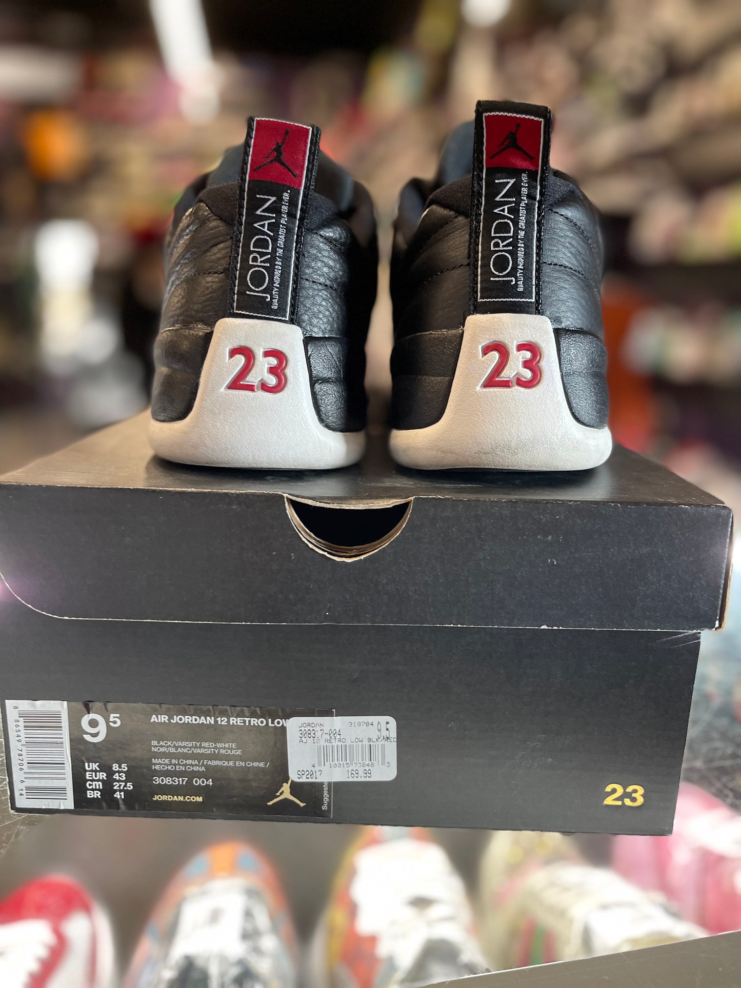 2017 Air Jordan Retro 12 Low "Playoff"