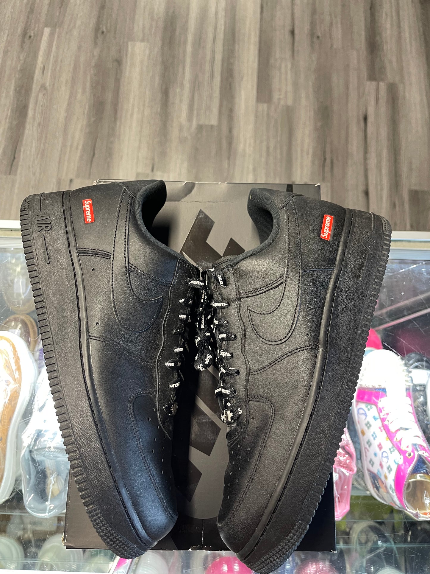 2020 Nike Air Force 1 Low "Supreme Black"