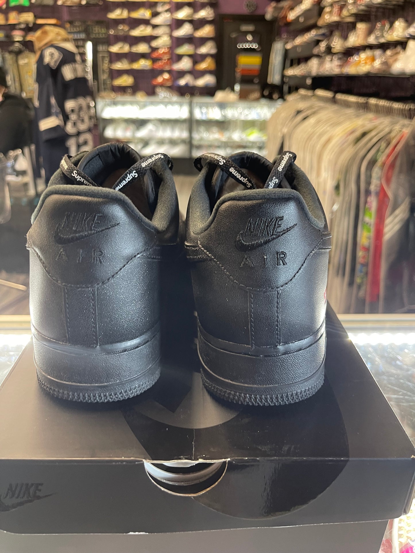 2020 Nike Air Force 1 Low "Supreme Black"
