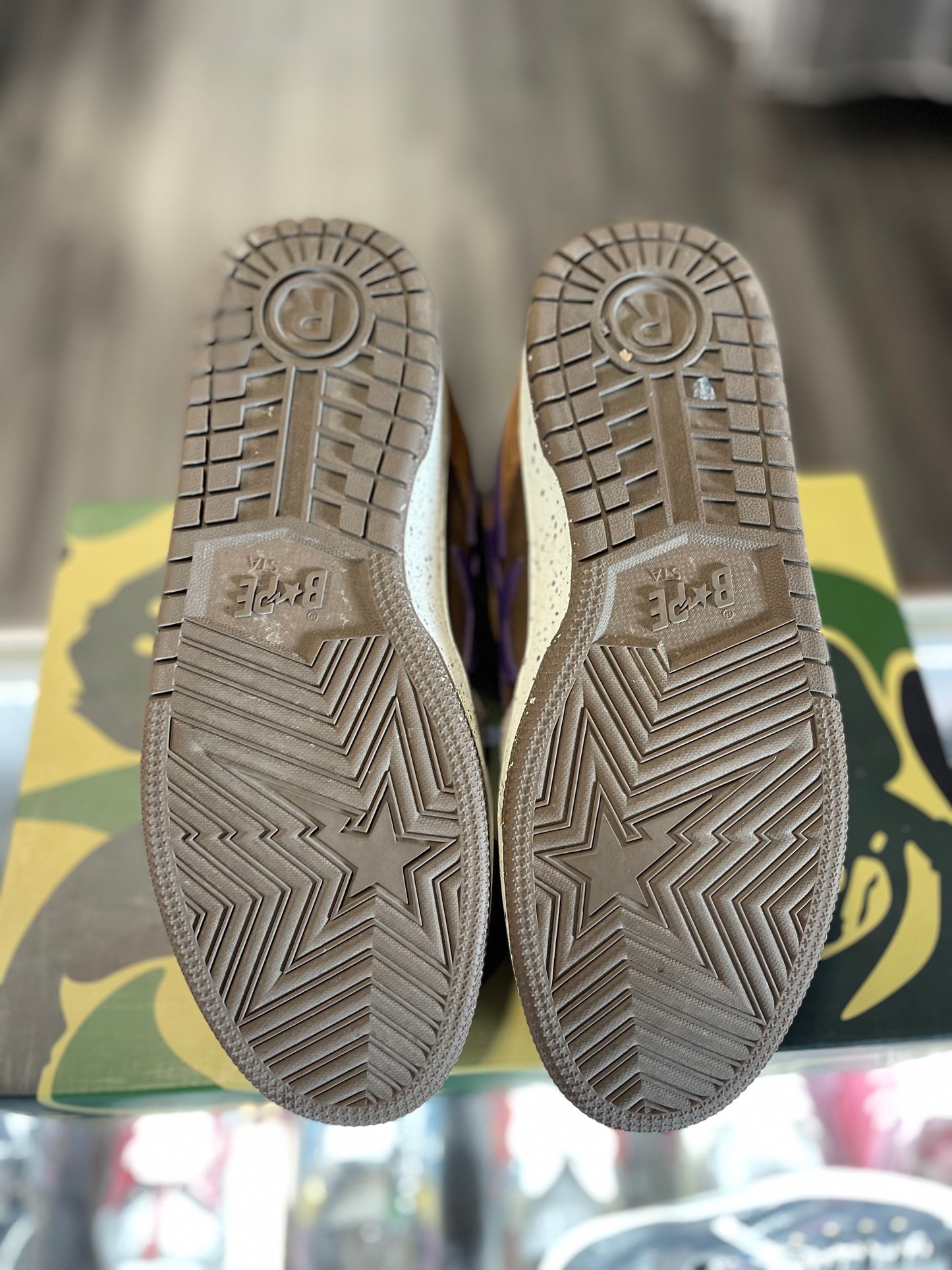Bapesta Sk8 "Brown/Purple"