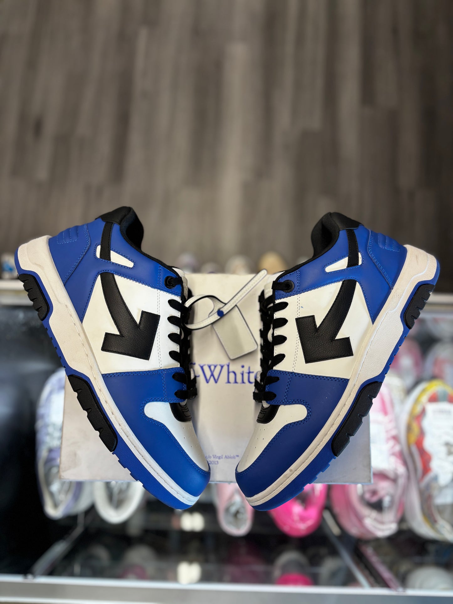 Off White Out Of Office "Blue/White/Black"