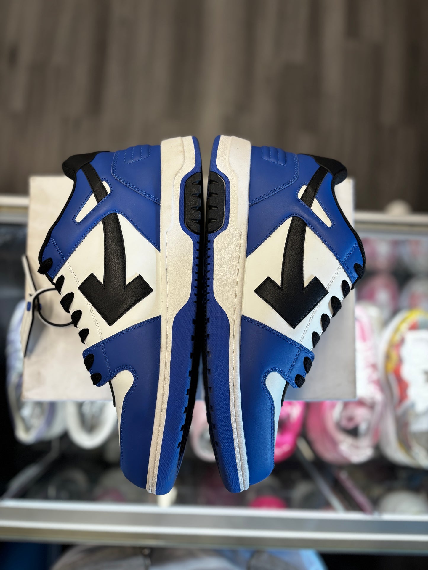 Off White Out Of Office "Blue/White/Black"