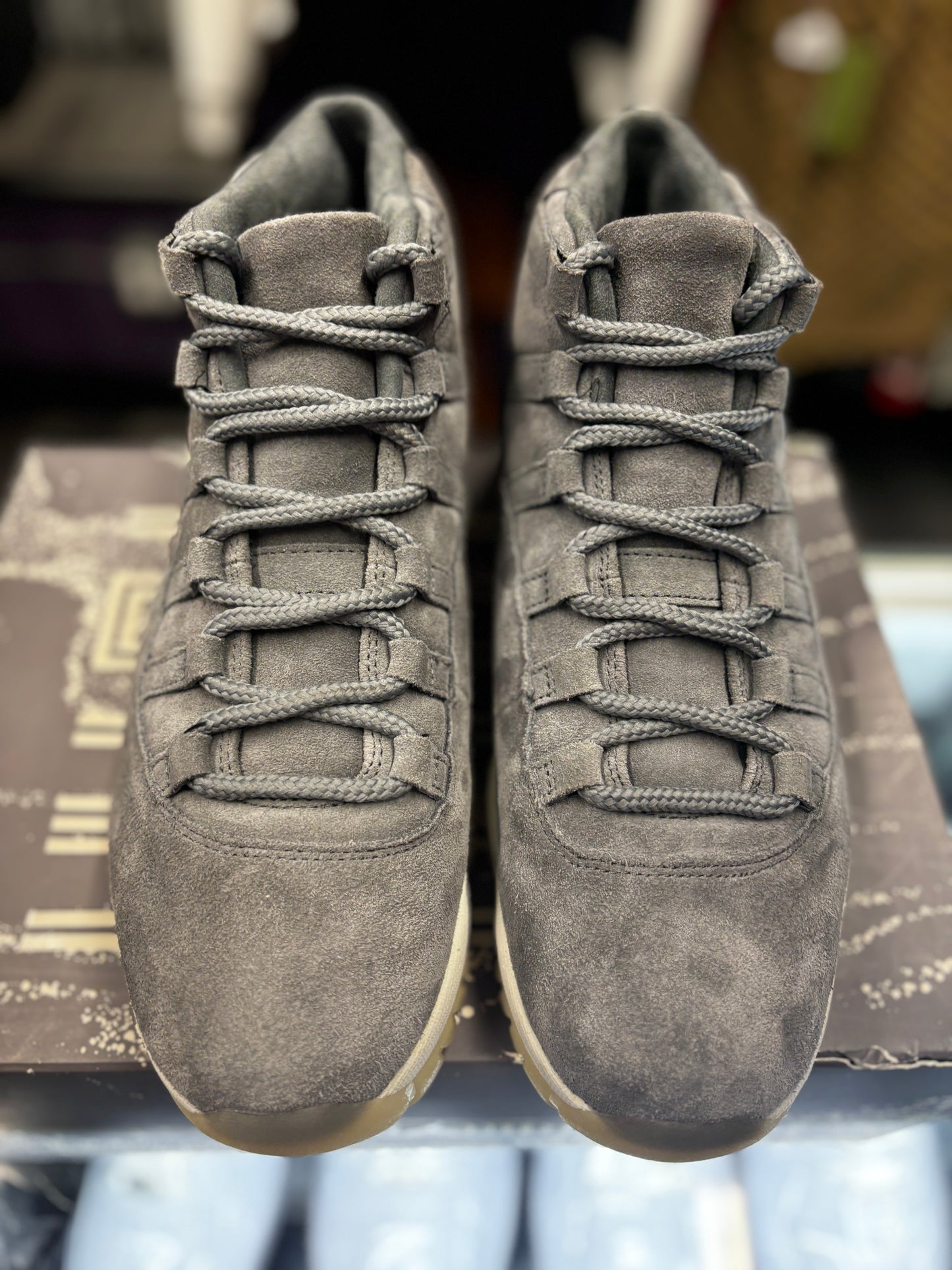 2016 Air Jordan Retro 11 "Pinnacle Grey Suede"