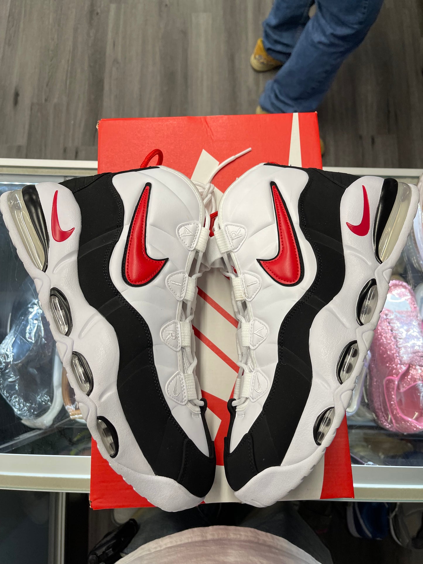 2019 Nike Air Max Uptempo 95 "White Red Black"