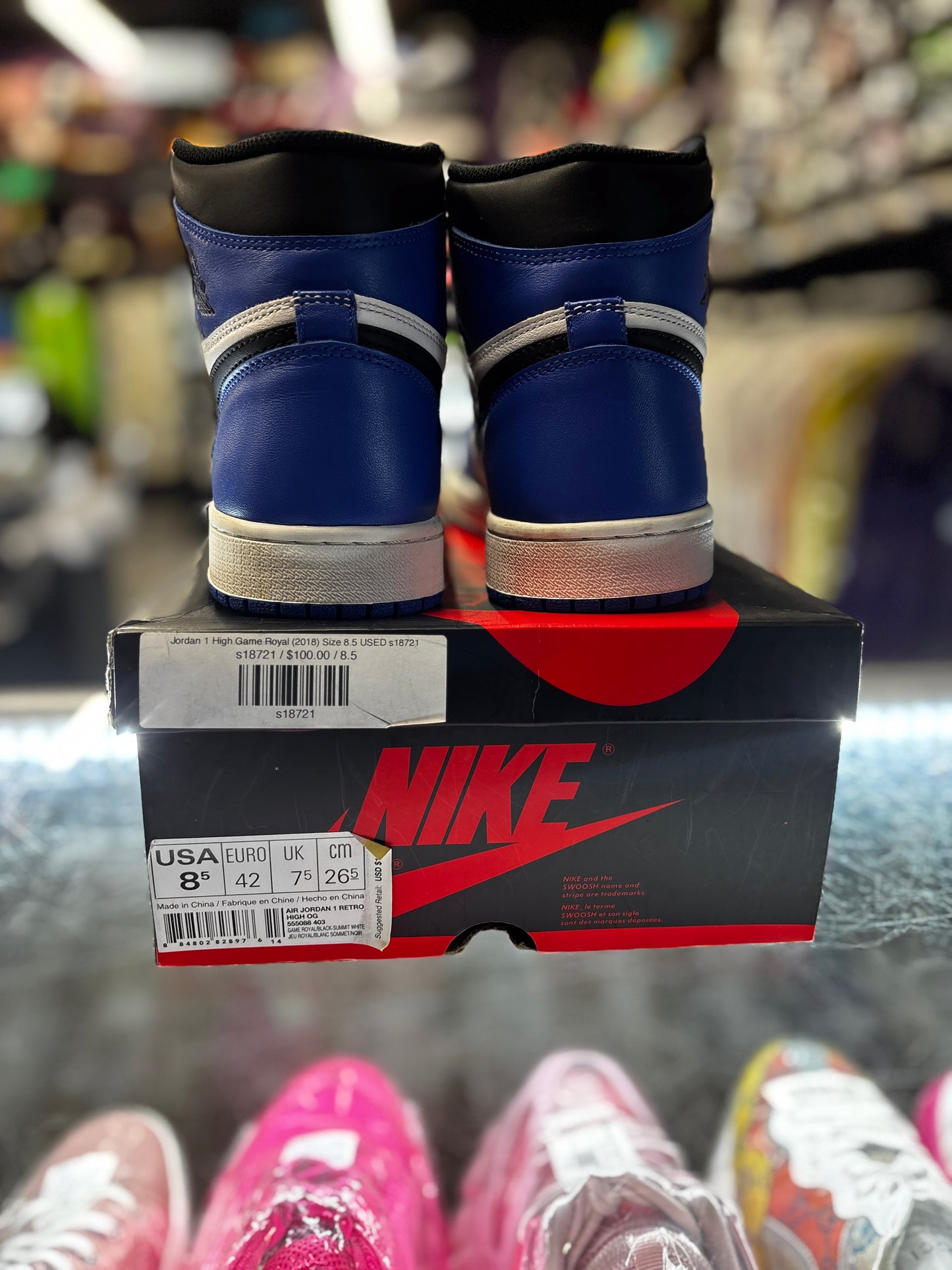 2018 Air Jordan Retro 1 High "Game Royal