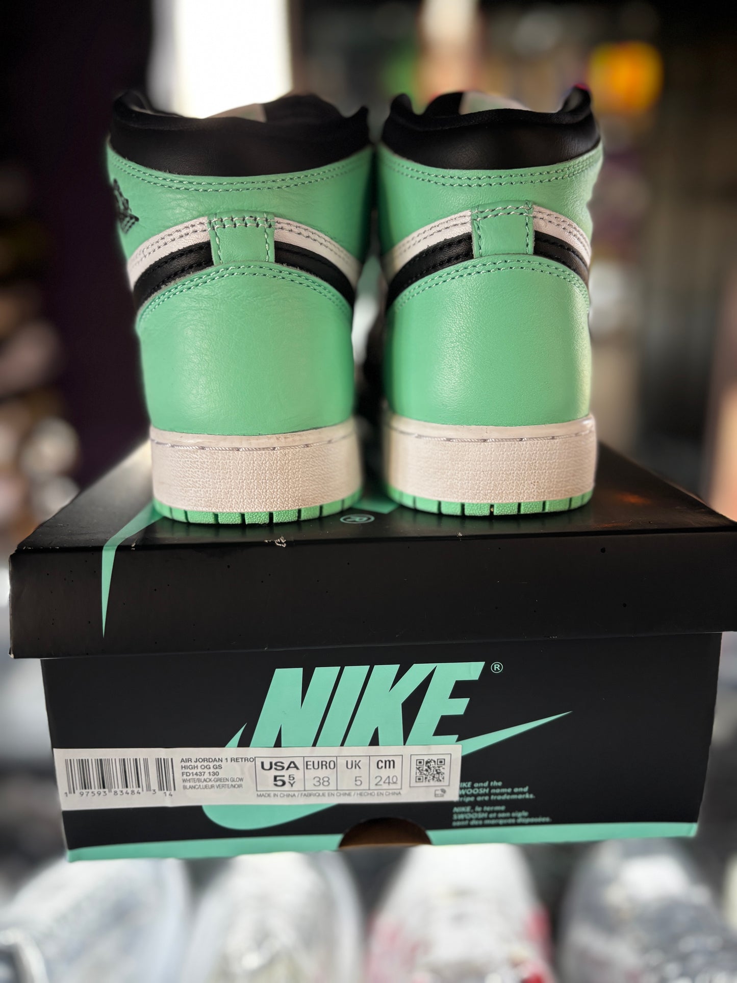 2024 AJR 1 High OG "Glow Green" (GS)