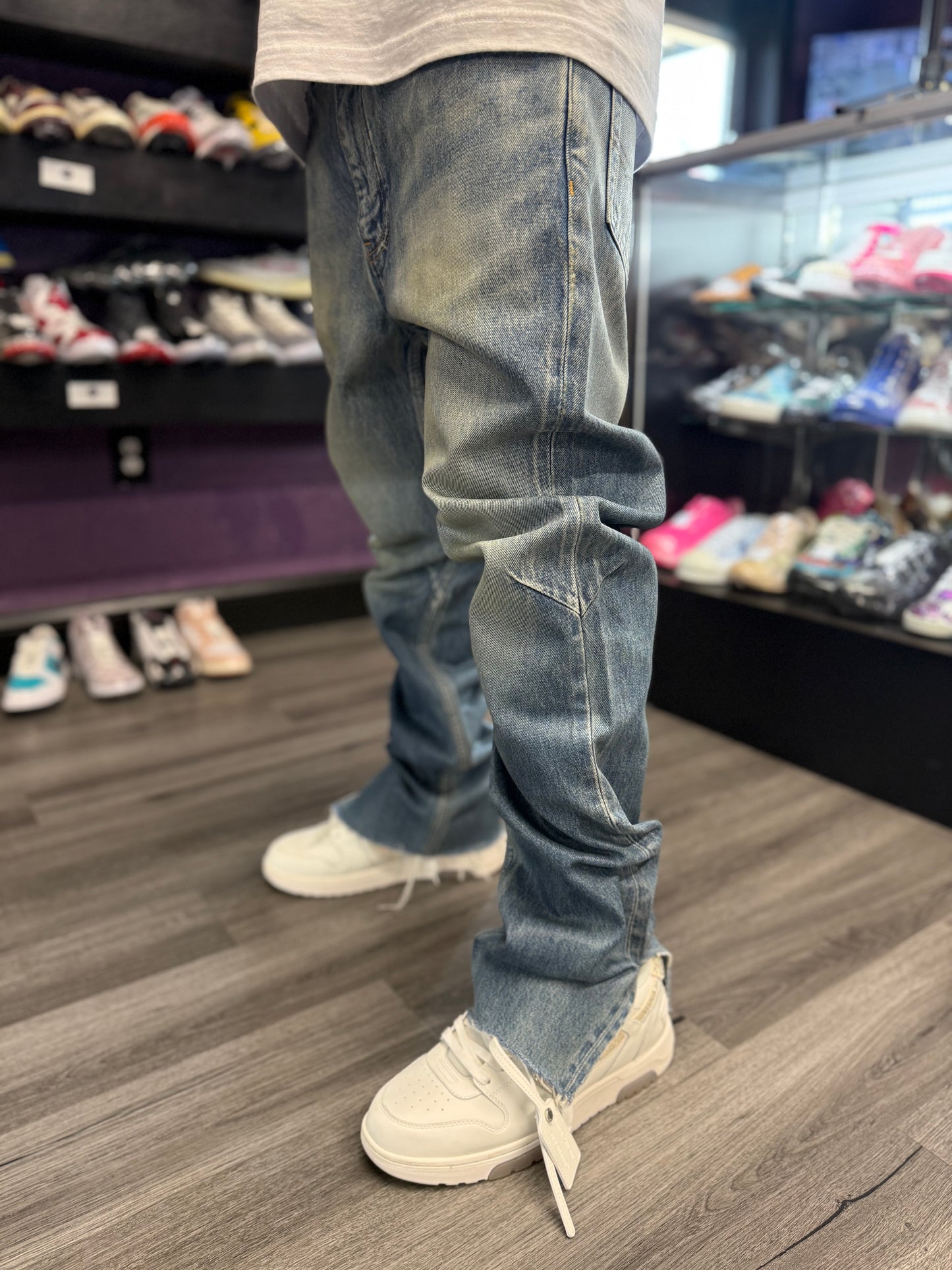 Balenciaga Wide Leg Denim