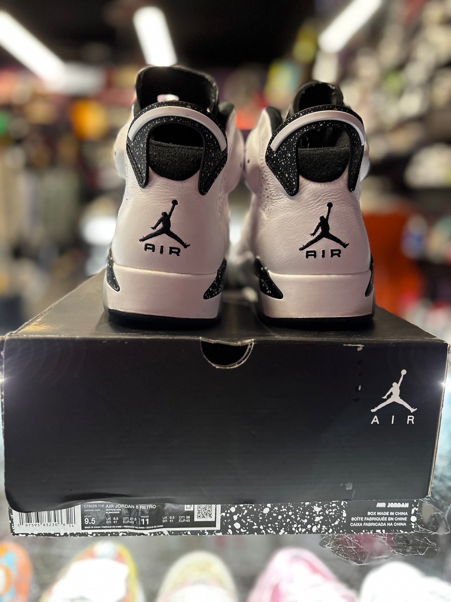 2024 Air Jordan Retro 6 "Reverse Oreo"