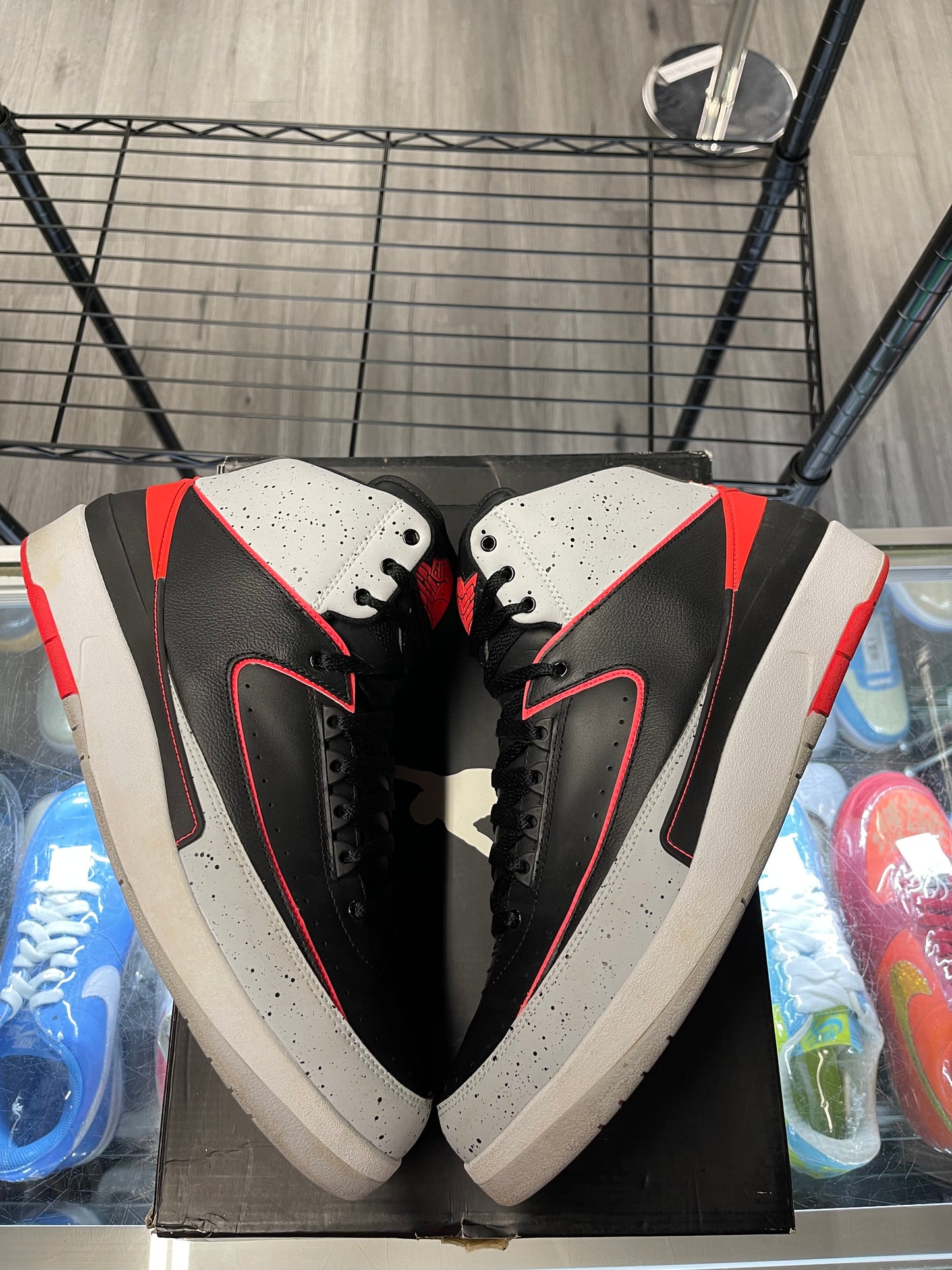 2014 Air Jordan Retro 2 "Infrared Cement"