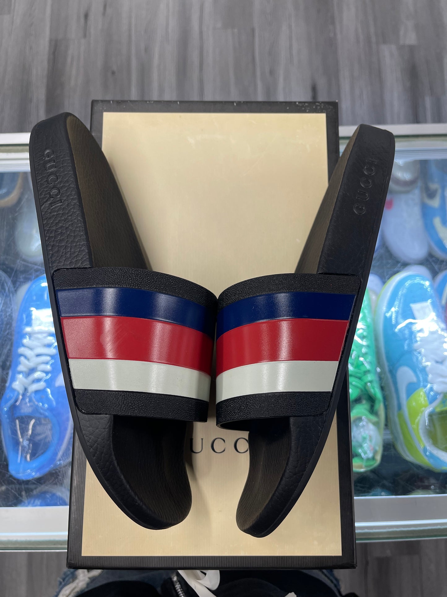 Gucci Slide "Blue Red White"