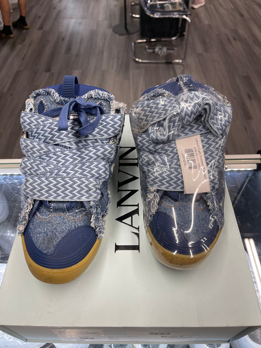 Lanvin Curb Sneaker "Denim"