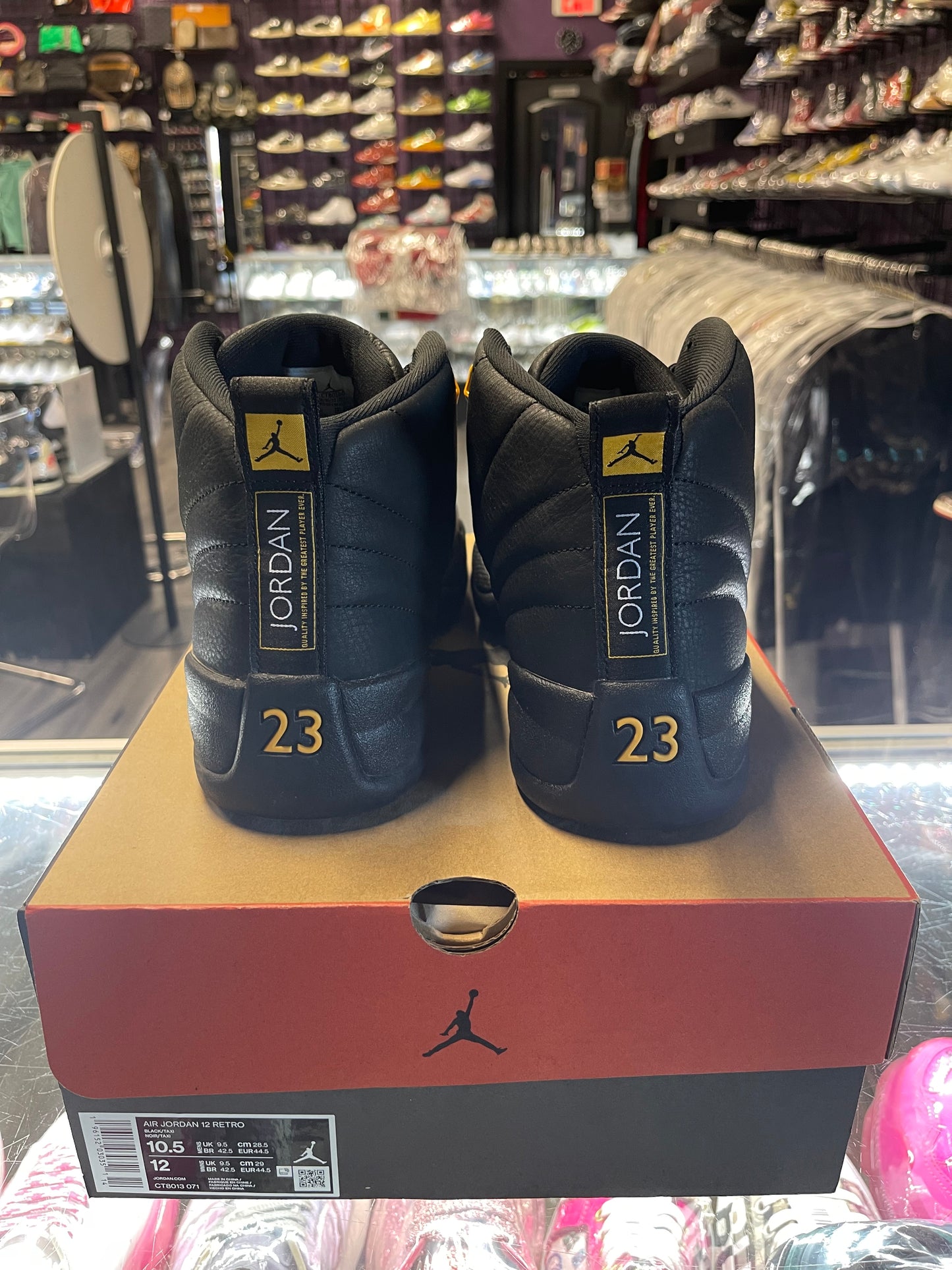 2022 Air Jordan Retro 12 "Black Taxi"
