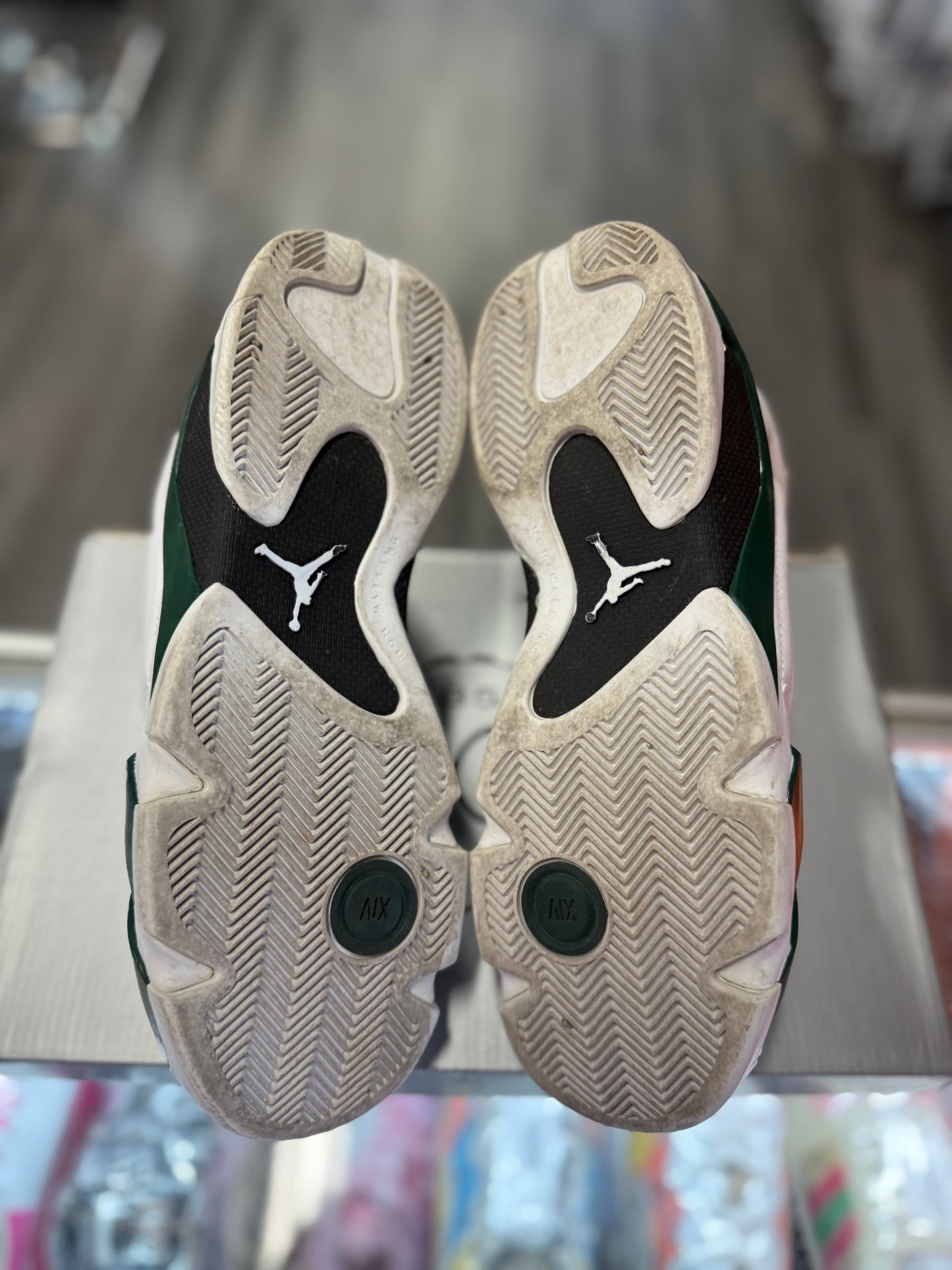 2005 Air Jordan retro 14 "Forest Green"
