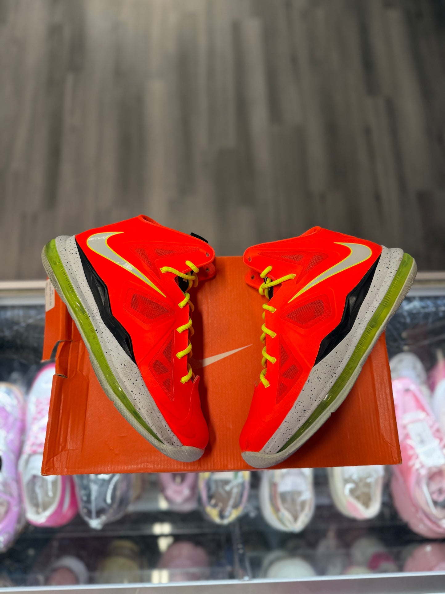 2012 Nike Lebron X "Bright Crimson"
