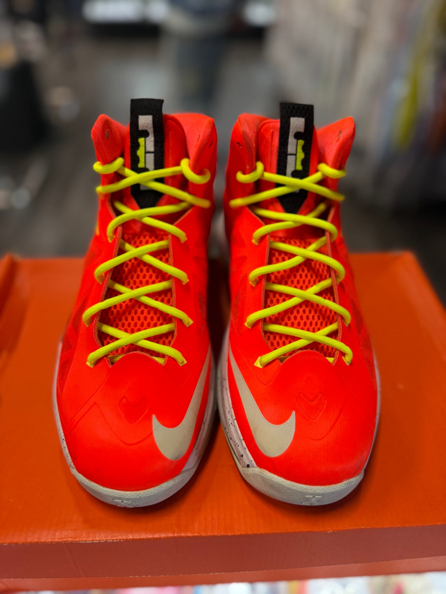 2012 Nike Lebron X "Bright Crimson"