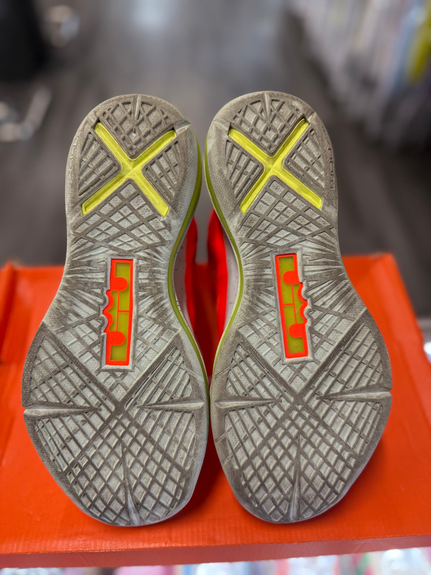 2012 Nike Lebron X "Bright Crimson"