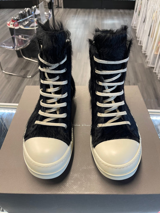 Rick Owens Rammons "Black Pony Hair"