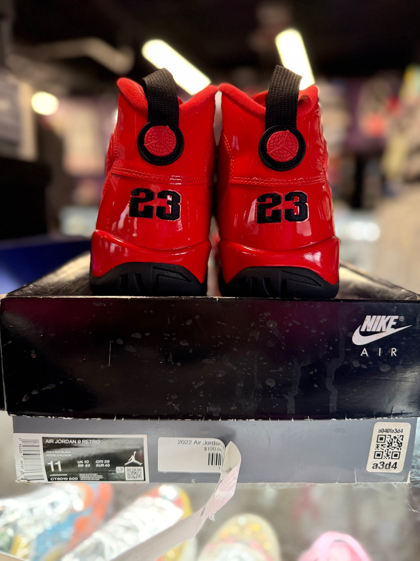 2022 Air Jordan Retro 9 "Chile Red"